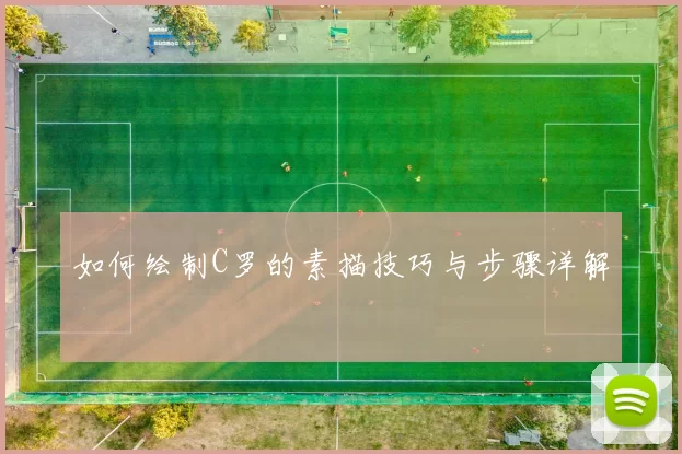 如何绘制C罗的素描技巧与步骤详解