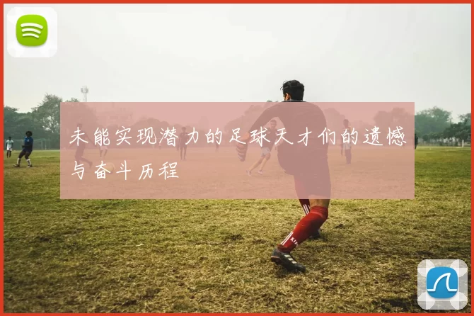 未能实现潜力的足球天才们的遗憾与奋斗历程